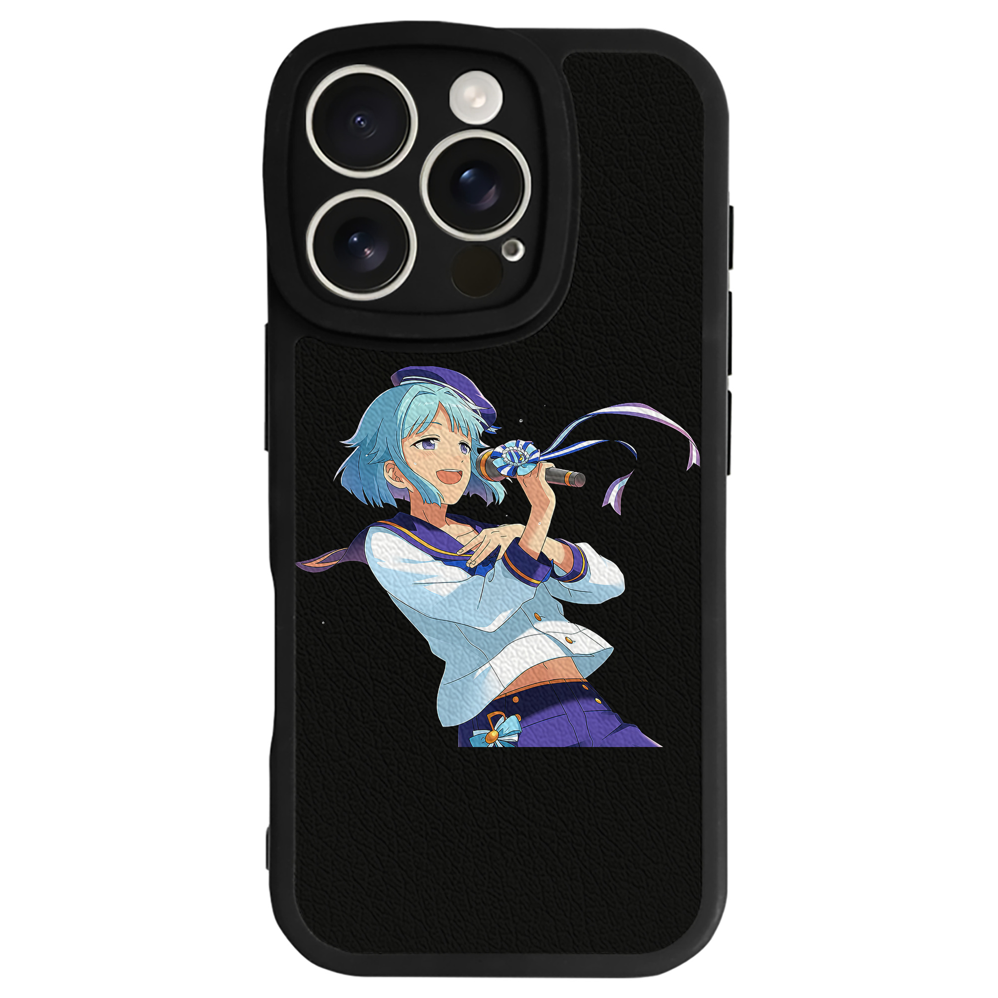 （画像用） あんさんぶるスターズ! Ensemble Stars 【iPhone 16シリーズ対応】シリコンスマホケース（レザー調） 材質：シリコン